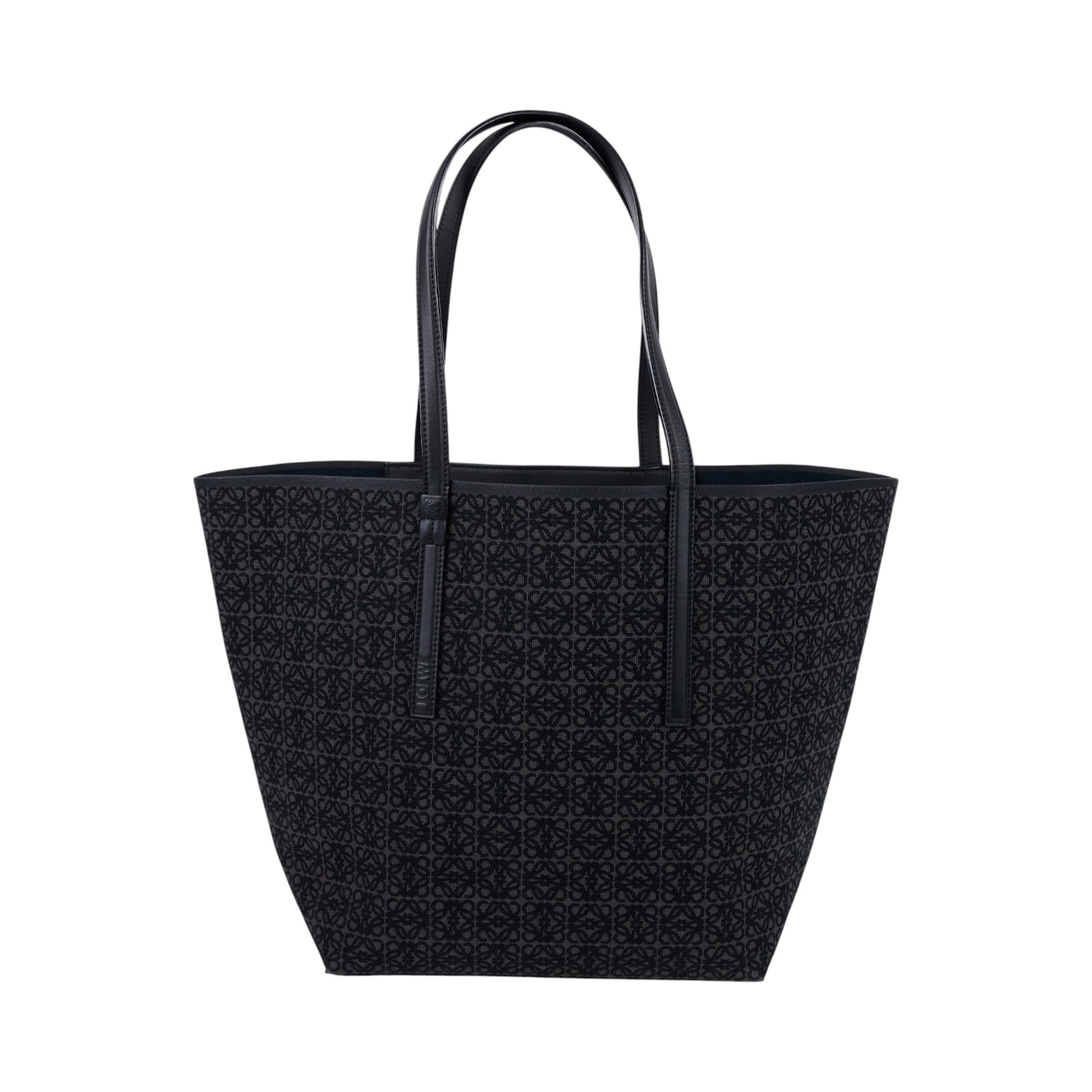 羅意威 LOEWE Anagram T Tote 托特包 肩背包 B657Z73X03 黑Anagram T  TOTE BAG 無附屬品