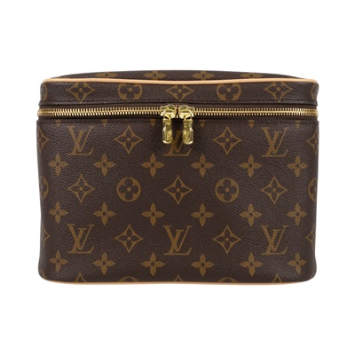 路易威登 LOUIS VUITTON Nice BB 手提 化妝箱 M42265 晶片款 原花大化妝包 原廠盒子/防塵袋