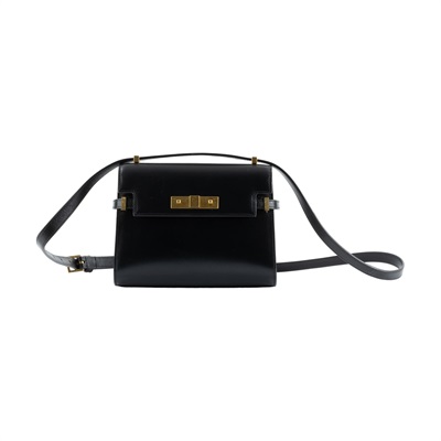 聖羅蘭 YSL SAINT LAURENT Manhattan mini 迷你 肩背包 7277660SX0W 黑MANHATTAN MINI 無附屬品