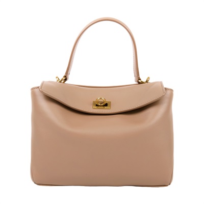巴黎世家 BALENCIAGA Rodeo Mini 手提包 金色五金 7954562AA4V 奶茶RODEO MINI 背帶/鑰匙圈吊牌
