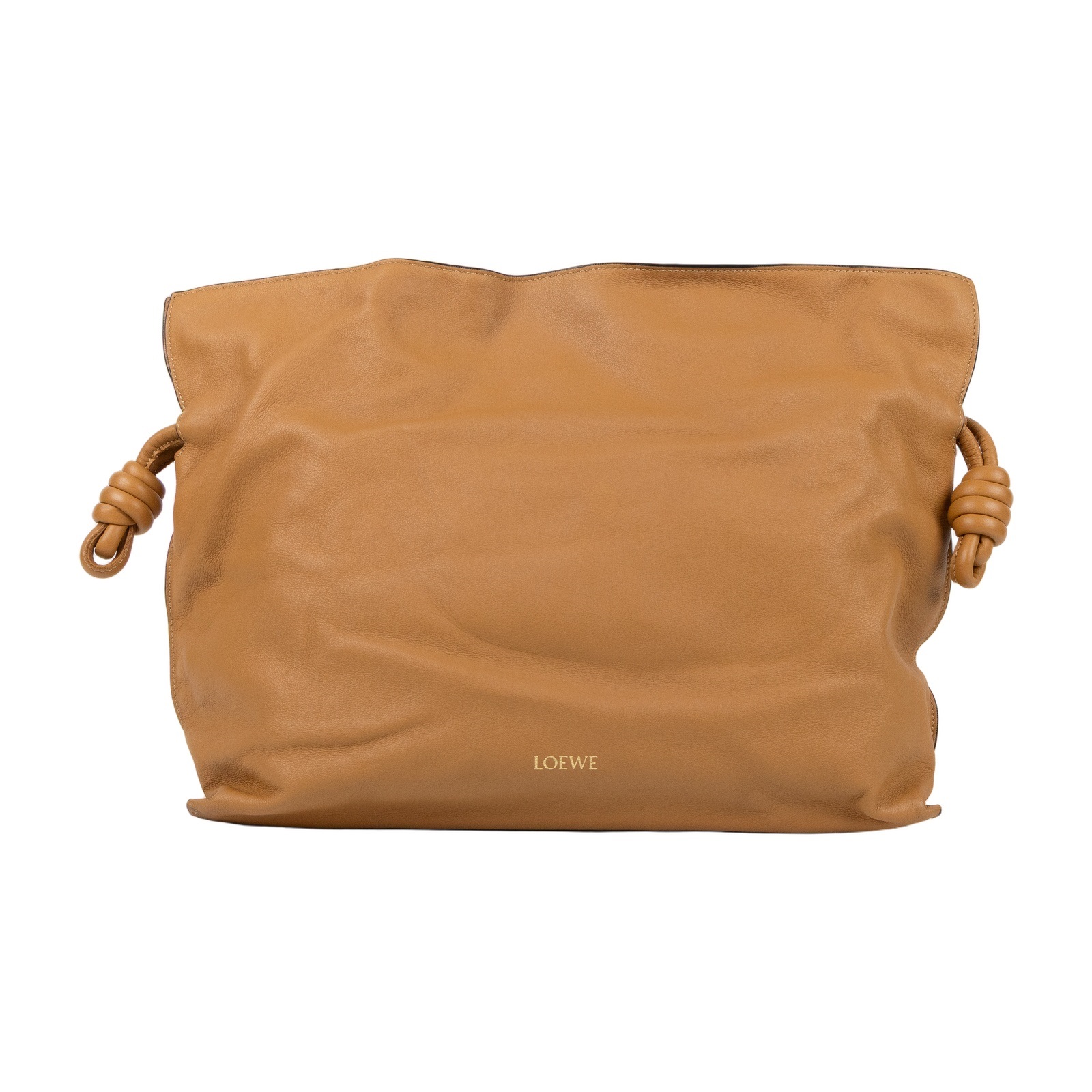 羅意威 LOEWE Large Flamenco 大型 手提包 A411FL1X18 棕FLAMENCO CLUTCH LARGE 防塵袋