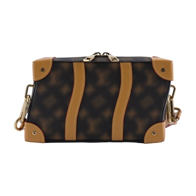 路易威登 LOUIS VUITTON Soft Trunk 盒子包 肩背包 斜背包 M81580 晶片款 Soft Trunk扭曲波浪造型盒子包 防塵袋/背帶