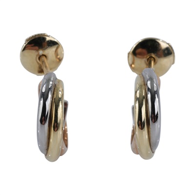 卡地亞 CARTIER Trinity 耳環 白K金 玫瑰金 黃K金 B8301540 TRINITY耳環 原廠盒子/保證卡