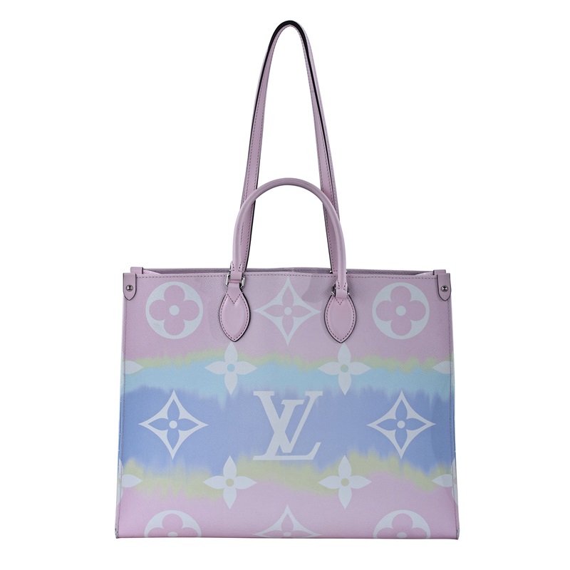 路易威登 LOUIS VUITTON Onthego GM 手提肩背 托特包 M45119 彩虹ON THE GO GM