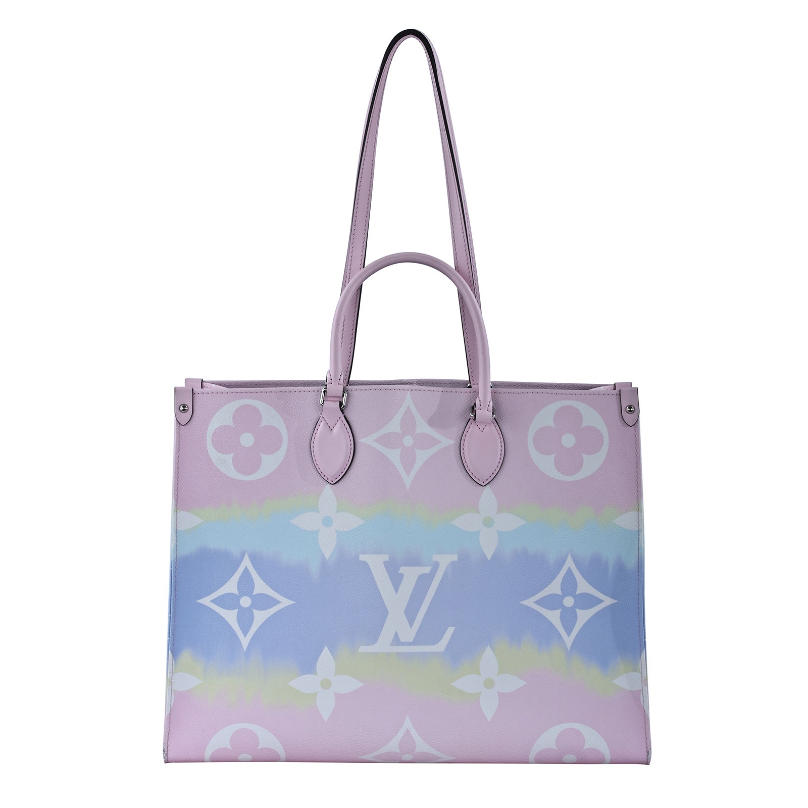 路易威登 LOUIS VUITTON Onthego GM 手提肩背 托特包 M45119 彩虹ON THE GO GM