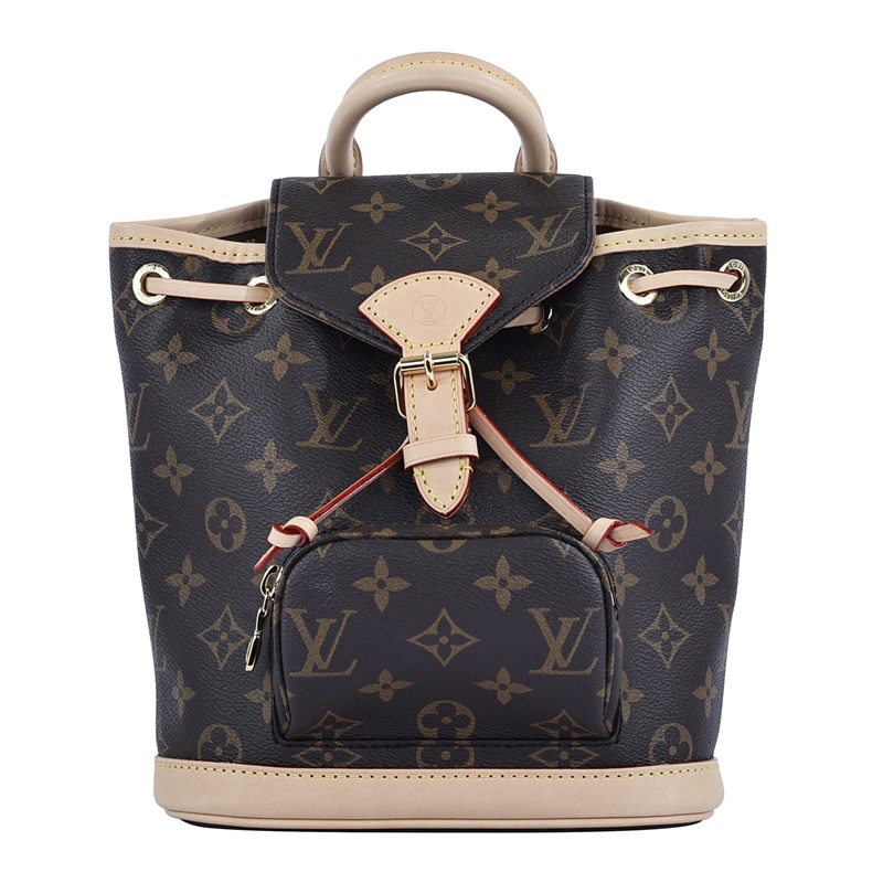 路易威登 LOUIS VUITTON Montsouris Mini 後背包 經典帆布 M11199 晶片款 原花Montsouris Mini後背包 防塵袋