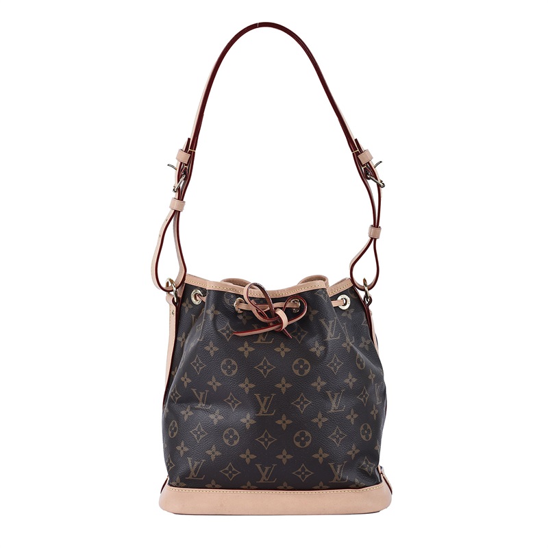 路易威登 LOUIS VUITTON Petit Noé 束口 水桶包 經典帆布 M46984 晶片款 原花新款水桶包 防塵袋/購買證明