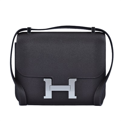 愛馬仕 Hermès Constance Bag 康康包 24 CN24 Y刻 烏木色CONSTANCE24 原廠盒子/防塵袋