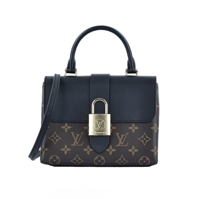 路易威登 LOUIS VUITTON Locky BB 手提包 黑色 M44141 晶片款 原花Locky BB 原廠盒子/防塵袋/背帶