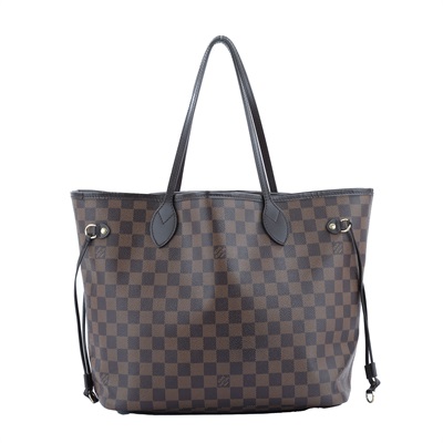 路易威登 LOUIS VUITTON 棕棋盤 Neverfull MM 托特包 N41358 棕棋盤格NEVERFULL MM 新版 防塵袋/原廠盒子/購買證明