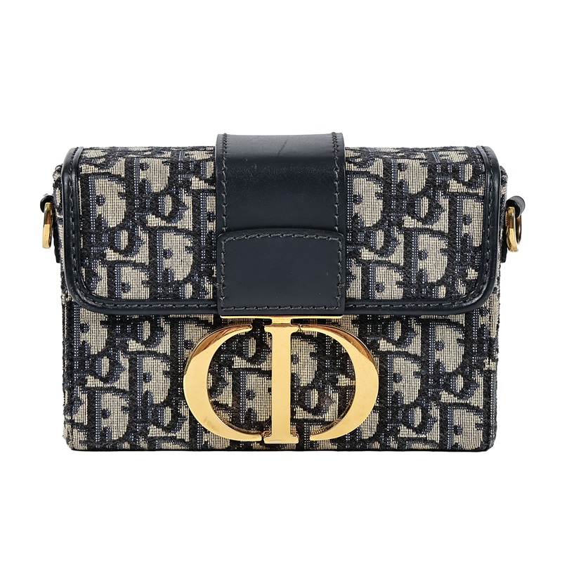 迪奧 CHRISTIAN DIOR 30 Montaigne 肩背手提包 M9204UTZQ 藍原花蒙田30 原廠盒子/防塵袋/保證卡