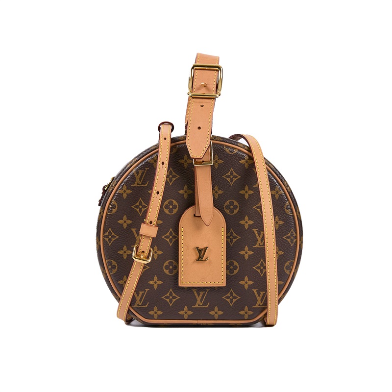 路易威登 LOUIS VUITTON Petite Boite Chapeau 帆布 手提 斜背包 M43514  防塵袋