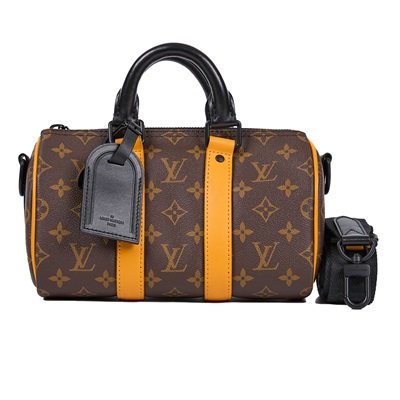 路易威登 LOUIS VUITTON Keepall Bandouliere 25 手提 肩背 波士頓包 M46687 晶片款  原廠盒子