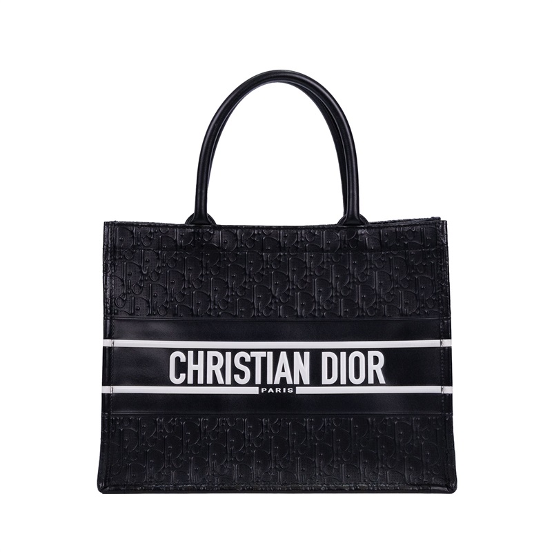 迪奧 CHRISTIAN DIOR Book Tote 小牛皮 Oblique 印花皮革 中號 托特包 M1266CDDU  防塵袋/保證卡/購買證明