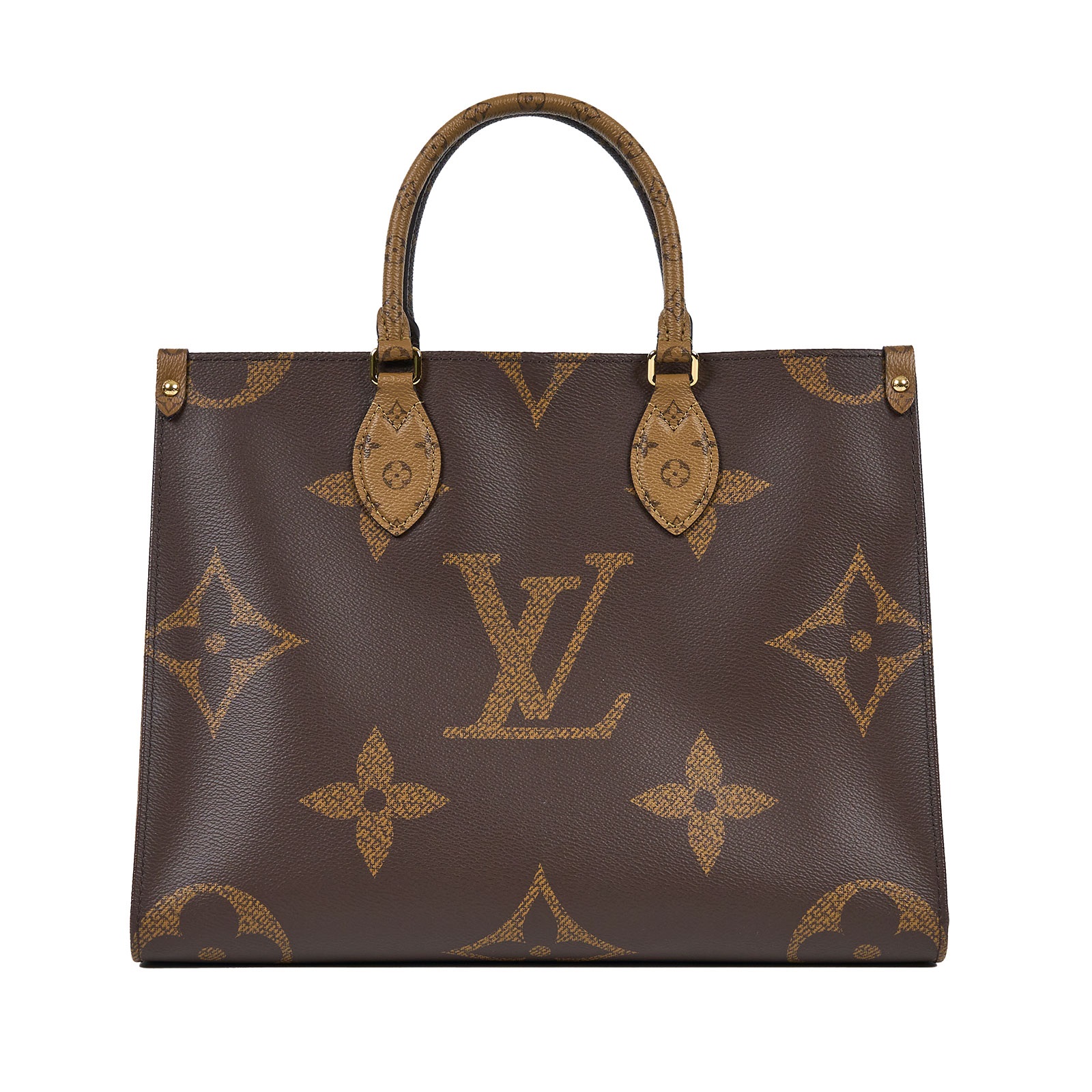 路易威登 LOUIS VUITTON OnTheGo MM 經典帆布 手提 肩背包 M45321 晶片款  原廠盒子/防塵袋/購買證明影本