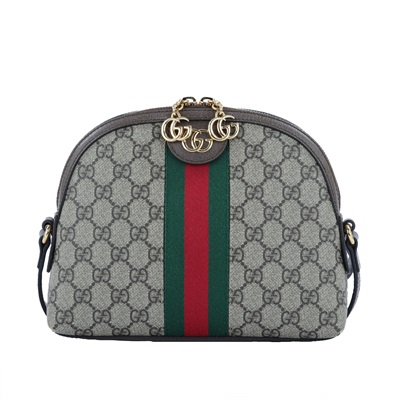 古馳 GUCCI Ophidia GG 小型 斜背 肩背包 499621 棕Ophidia 貝殼包 防塵袋