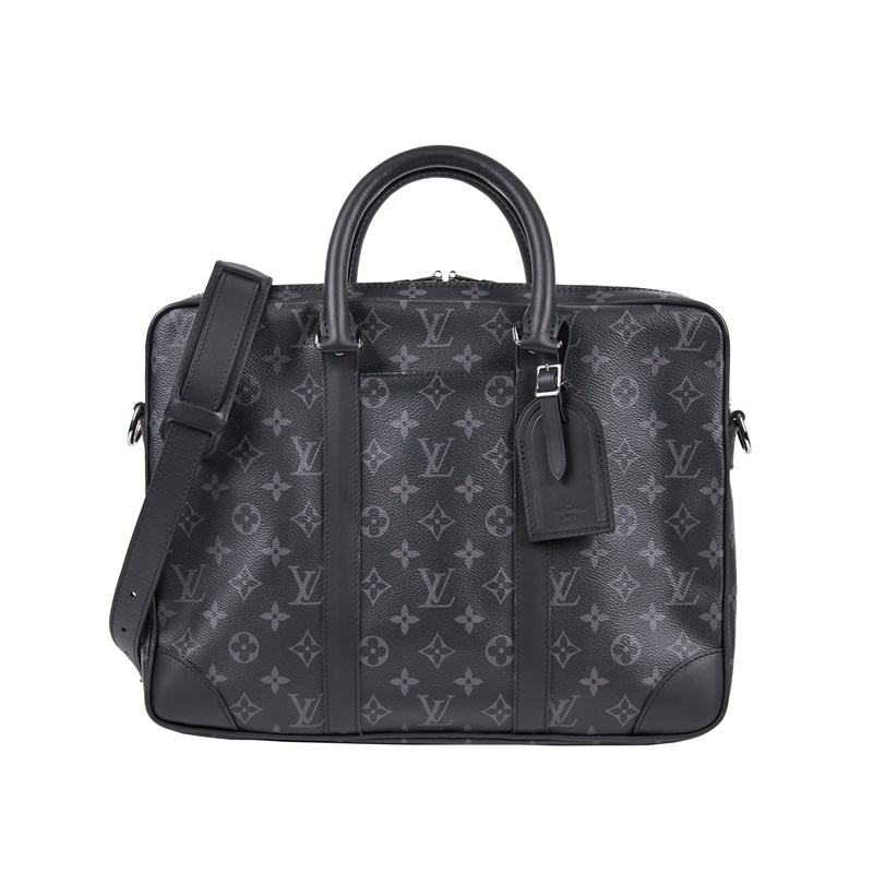路易威登 LOUIS VUITTON Porte Documents Voyage PM 公事包 M46457 晶片款  原廠盒子/防塵袋/鎖組/購買證明