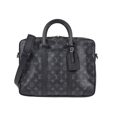 路易威登 LOUIS VUITTON Porte Documents Voyage PM 公事包 M46457 晶片款  原廠盒子/防塵袋/鎖組/購買證明