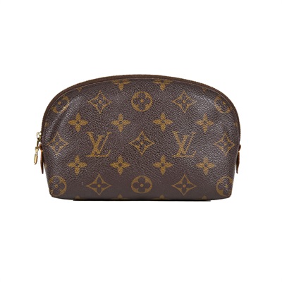 路易威登 LOUIS VUITTON 化妝包 PM 經典帆布 M47515 原花貝殼化妝包 防塵袋