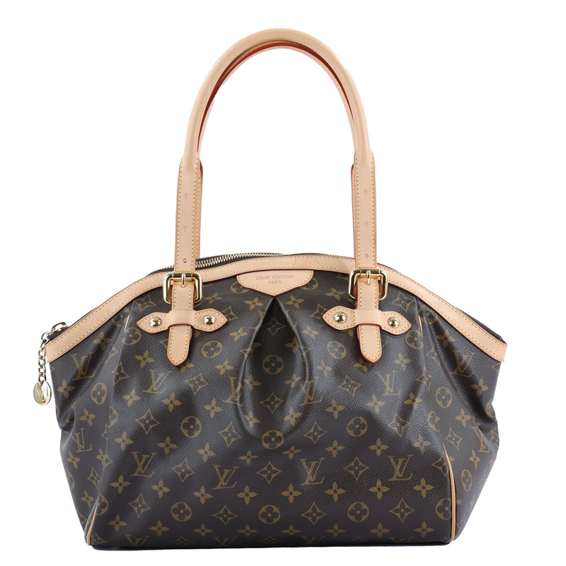 路易威登 LOUIS VUITTON Tivoli 手提包 經典帆布 M40144 棕原花TIVOLI GM 無附屬品