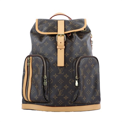 路易威登 LOUIS VUITTON Bosphore 後背包 經典帆布 M40107 ☆原花掀蓋束口後背包 無附屬品