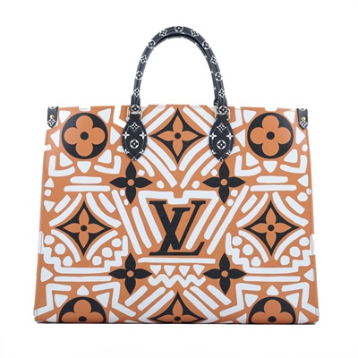 路易威登 LOUIS VUITTON Onthego GM 壓花皮革 手提肩背 托特包 M45359 晶片款  原廠盒子/防塵袋/購買證明