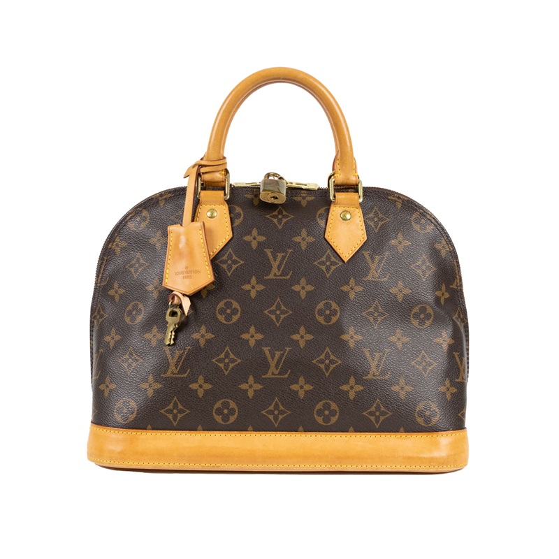 路易威登 LOUIS VUITTON Alma PM 經典老花 斜背 貝殼包  M53151 原花Alma PM 無附屬品