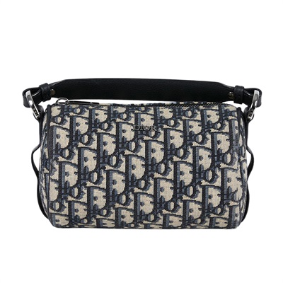 迪奧 CHRISTIAN DIOR Mini Roller Bag 斜背包滾筒包 1ESPO219YKY 老花ROLLER圓筒包 無附屬品