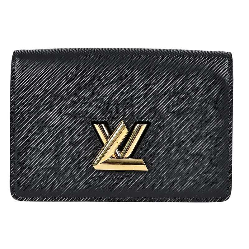 路易威登 LOUIS VUITTON LV Twist 黑金扣 鏈帶包 黑色 M68750 晶片款 黑EPI Twist WOC 原廠盒子/防塵袋/購買證明