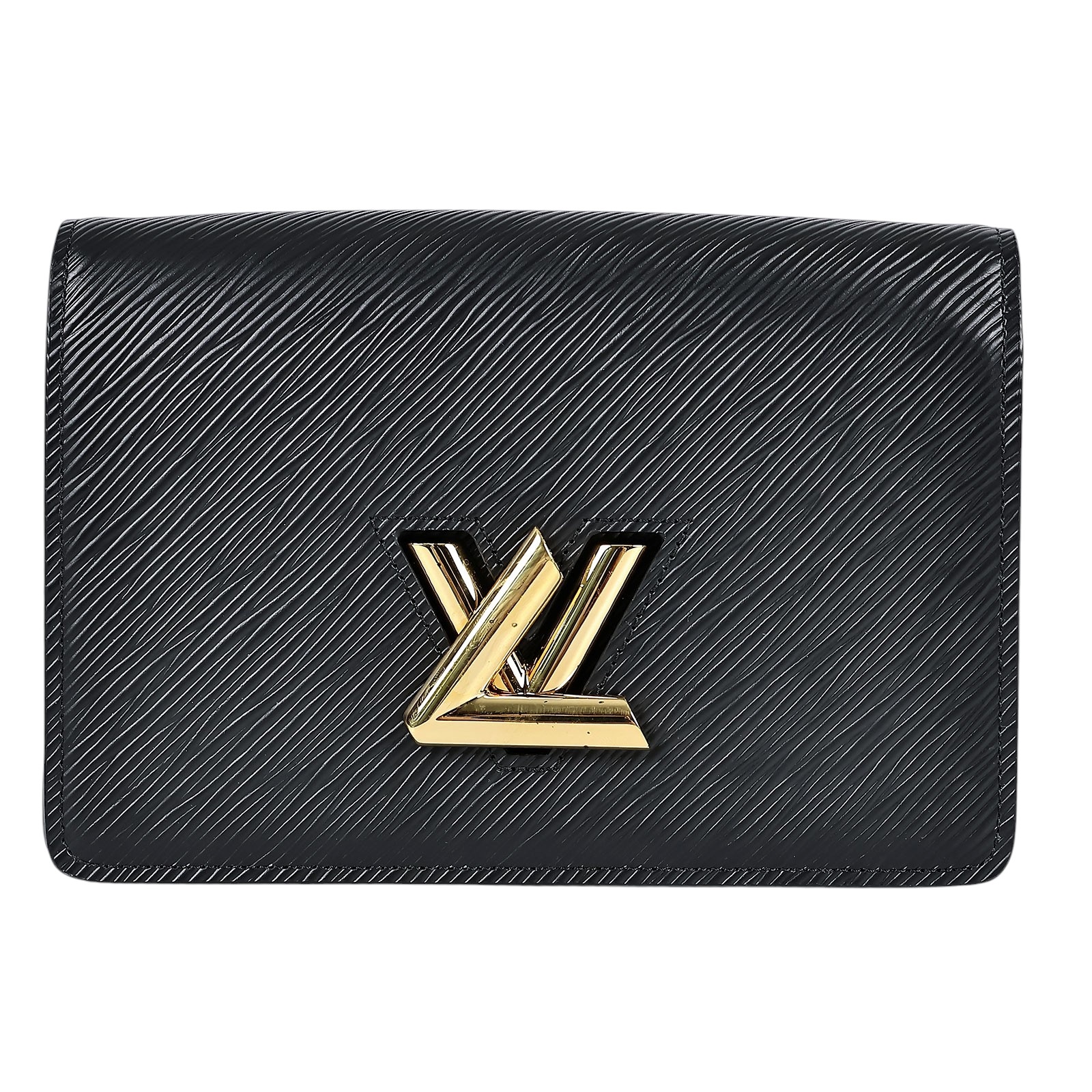 路易威登 LOUIS VUITTON LV Twist 黑金扣 鏈帶包 黑色 M68750 晶片款 黑EPI Twist WOC 原廠盒子/防塵袋/購買證明