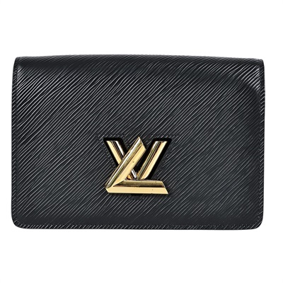 路易威登 LOUIS VUITTON LV Twist 黑金扣 鏈帶包 黑色 M68750 晶片款 黑EPI Twist WOC 原廠盒子/防塵袋/購買證明