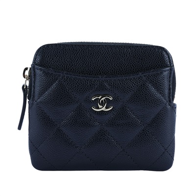 香奈兒 CHANEL C Logo 5卡 拉鍊 零錢包 AP2061  防塵袋/原廠盒子/購買證明