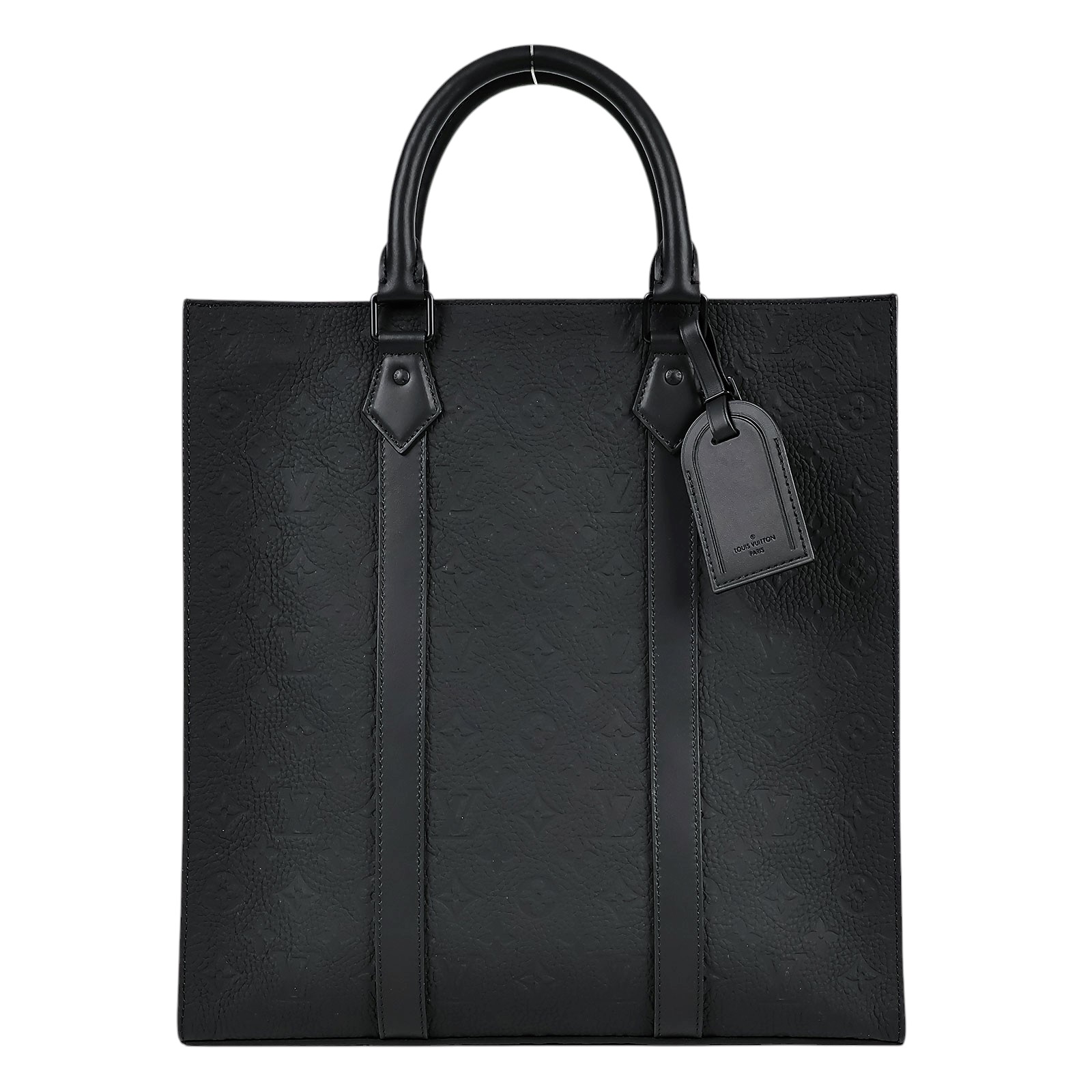 路易威登 LOUIS VUITTON Sac Plat Cross 手提 公事包 M59960 晶片款 黑原花壓印SAC PLAT CROSS手提斜背包 防塵袋