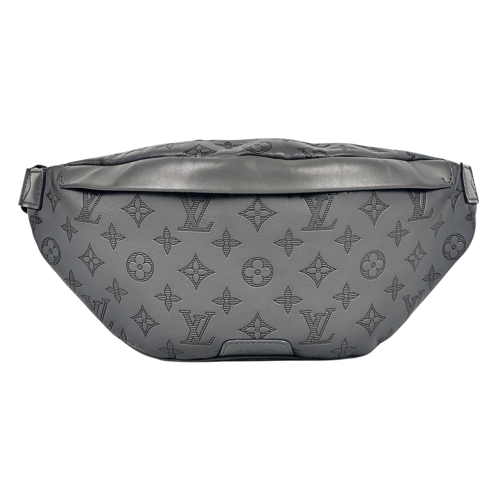 路易威登 LOUIS VUITTON Discovery 腰包 灰色 M46108 晶片款 灰色Discovery 腰包 原廠盒子/防塵袋