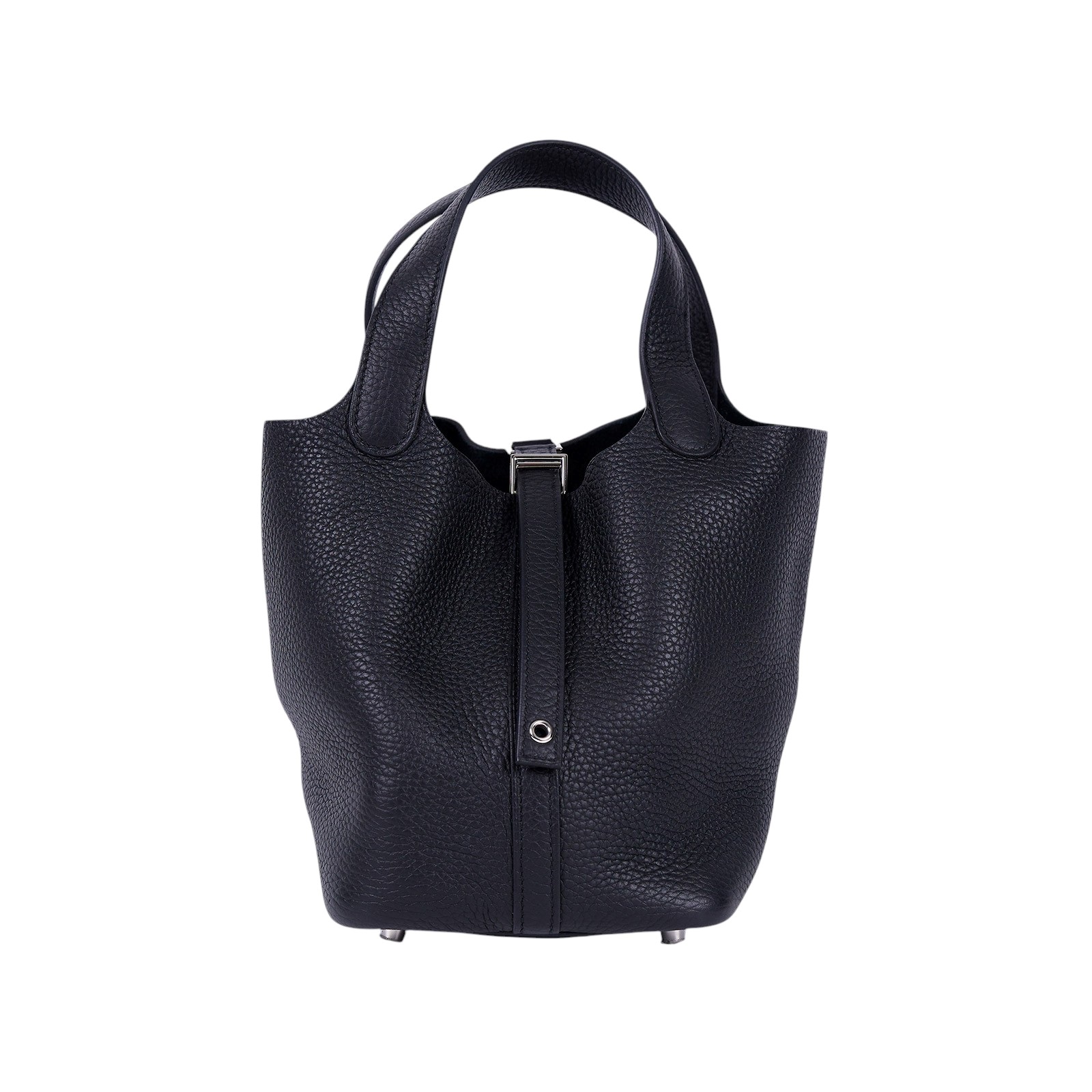 愛馬仕 Hermès Picotin Lock 18 菜籃子包 PT18 B刻 黑PICOTIN18 原廠盒子/防塵袋/鎖頭/鑰匙