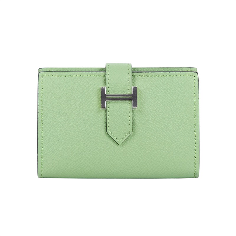 愛馬仕 Hermès Bearn 卡包 BEARNCARD  U刻綠Bearn卡包 原廠盒子
