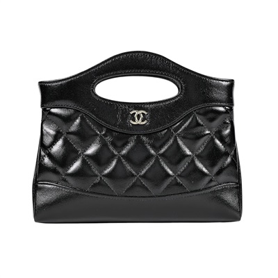 香奈兒 CHANEL CC Logo 31包 菱格紋 鍊帶 肩背 手提包 AP3656 晶片款 黑31bag mini 防塵袋/原廠盒子