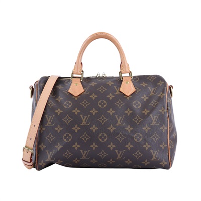 路易威登 LOUIS VUITTON Speedy Bandoulière  30 原花 手提 斜背 波士頓包 M41112 晶片款  原廠盒子/防塵袋/購買證明