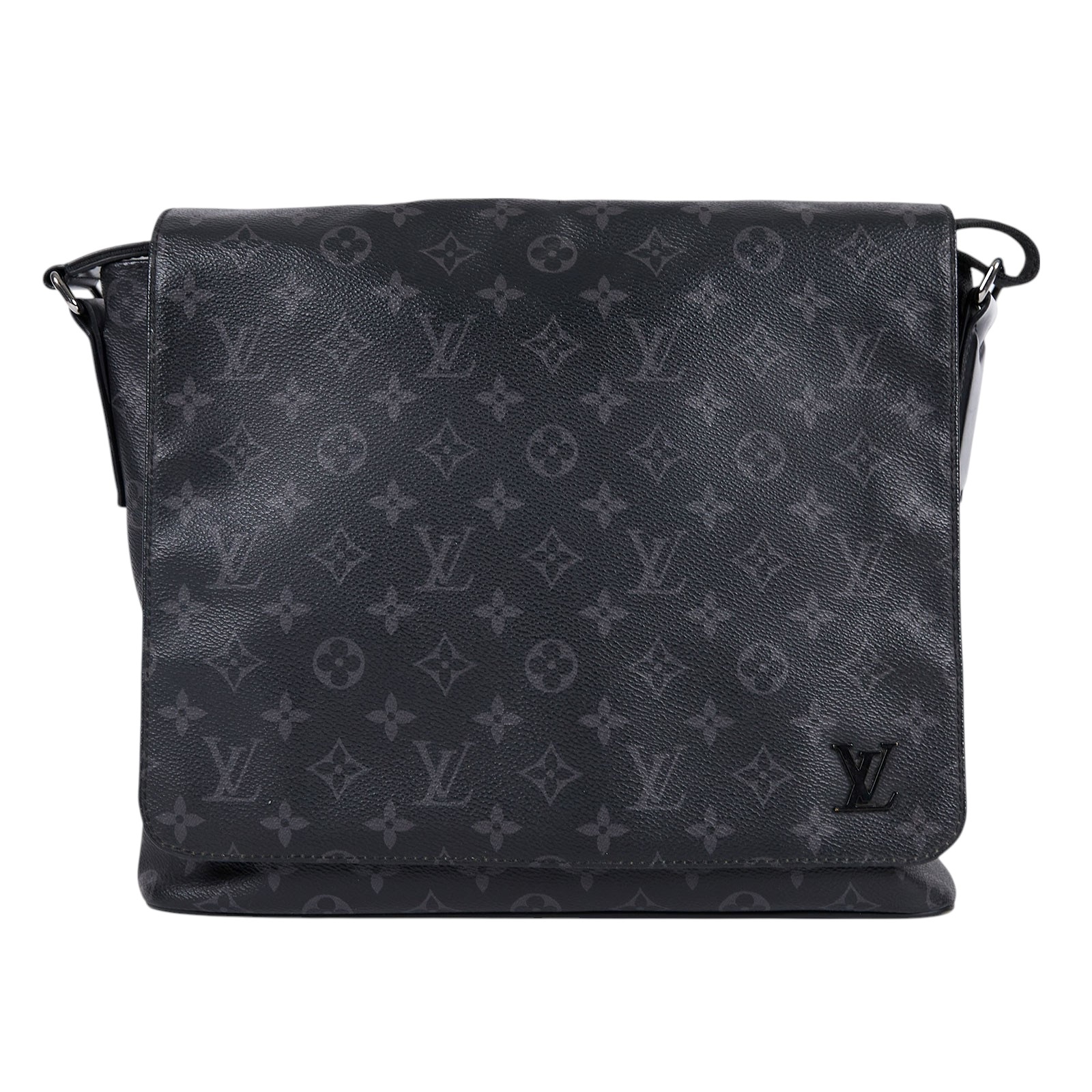路易威登 LOUIS VUITTON District MM 肩背包 M44001 黑原花DISTRICT MM 無附屬品