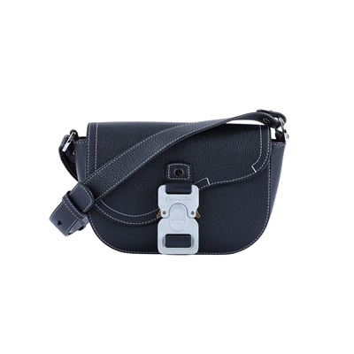 迪奧 CHRISTIAN DIOR Saddle 迷你 翻蓋 郵差包 2ADCA435YKK 黑Saddle迷你翻蓋郵差包 原廠盒子/防塵袋/購買證明