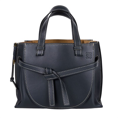 羅意威 LOEWE Gate Top Handle 手提包 321.12.U61 黑皮革GATE TOP HANDLE 無附屬品