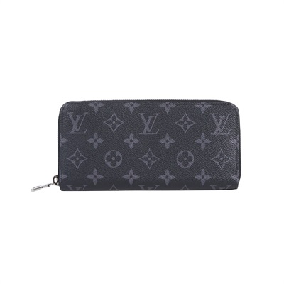 路易威登 LOUIS VUITTON 錢包 拉鍊 長夾 M11611 晶片款 Eclipse拉鍊長夾 原廠盒子/防塵袋/購買證明