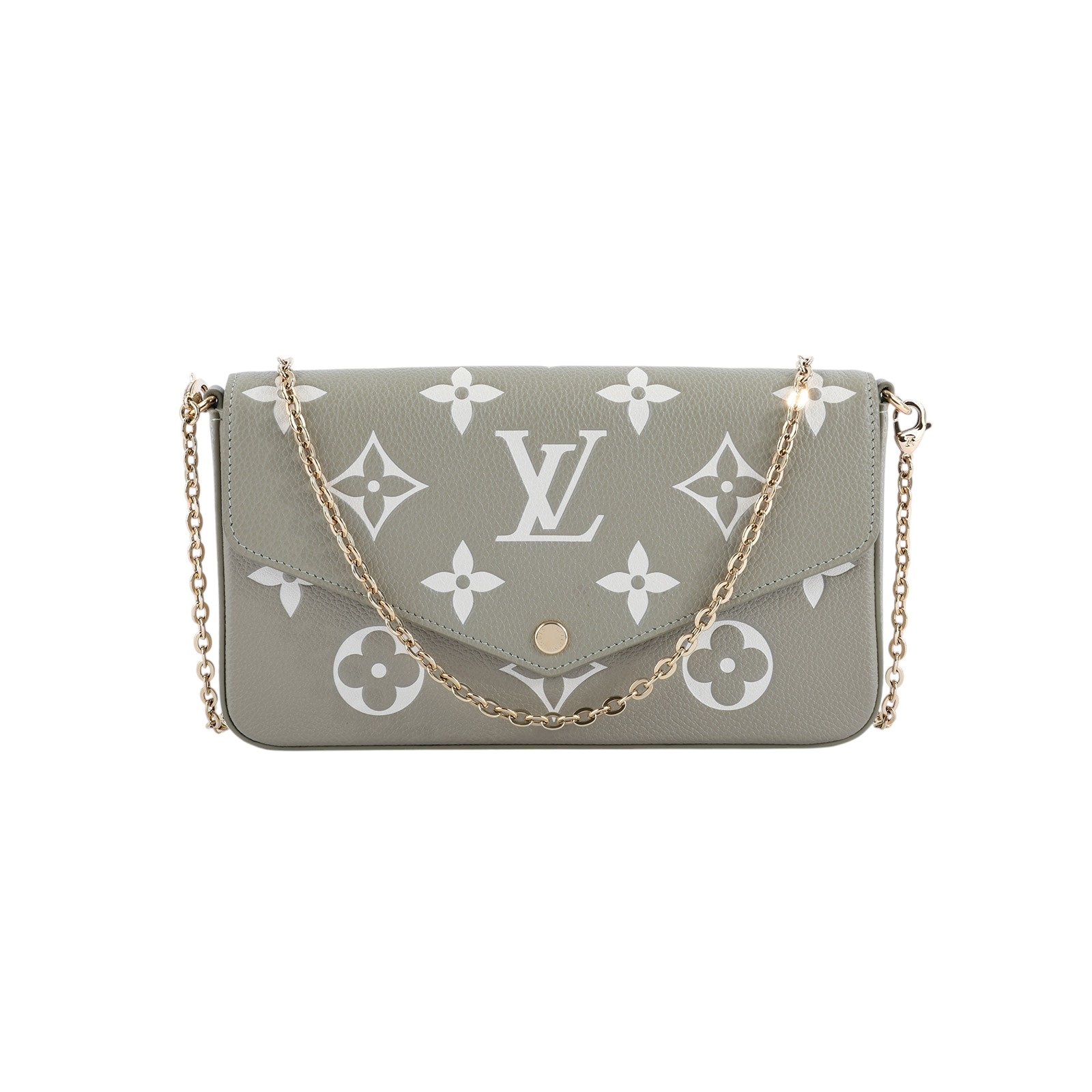 路易威登 LOUIS VUITTON Félicie Pochette WOC 信封式 手拿 肩背包 M82480 晶片款  原廠盒子/防塵袋/購買證明
