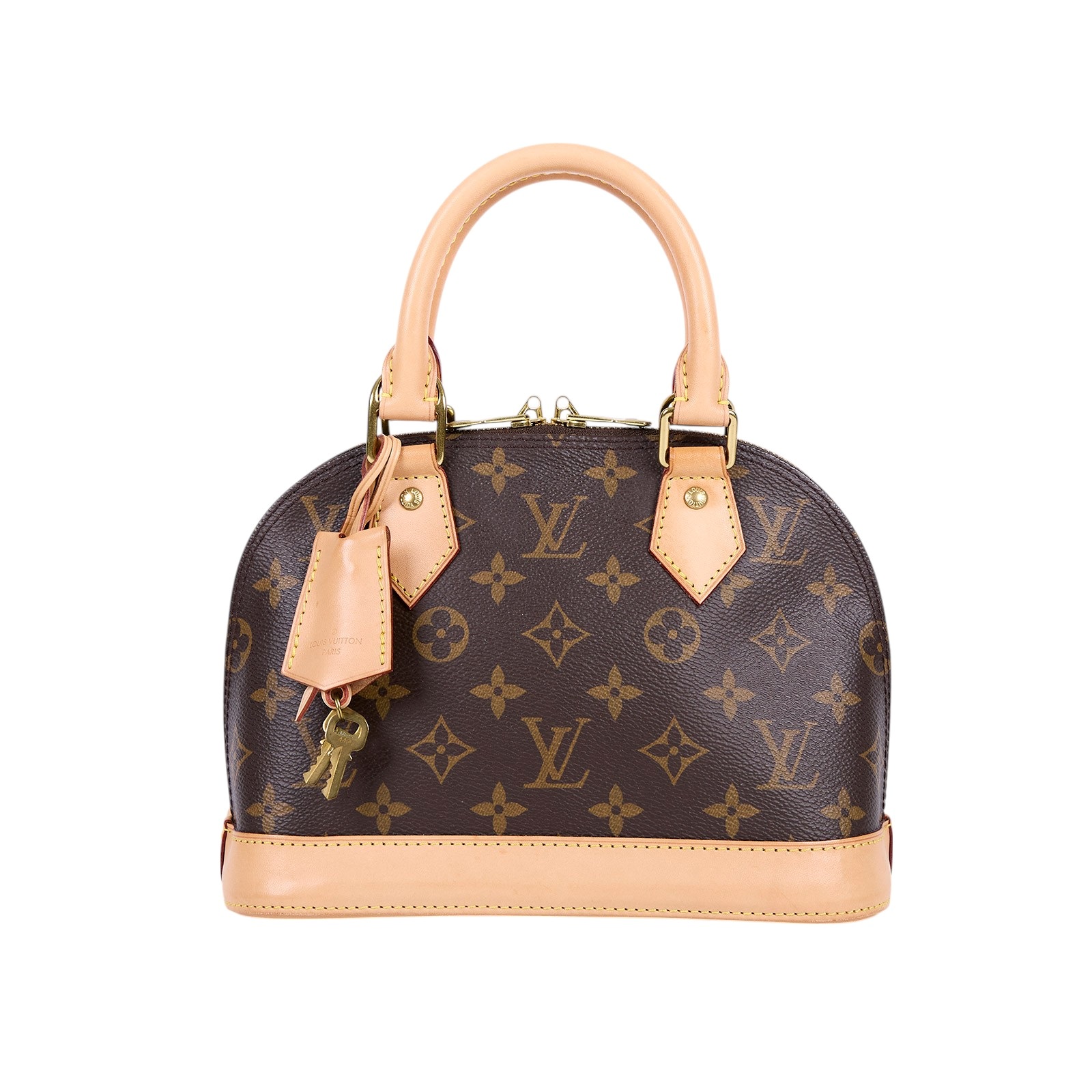 路易威登 LOUIS VUITTON Alma BB 手提包 經典帆布 M53152 原花ALMA BB 防塵袋