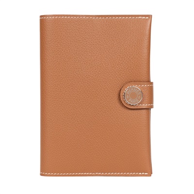 愛馬仕 Hermès R.M.S 護照夾 金色 H084149CKAK W刻 餅乾色PORTE-PASSEPOR R.M.S 原廠盒子