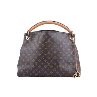 路易威登 LOUIS VUITTON Artsy MM 手提包 經典帆布 M40249 棕原花ARTSY MM 無附屬品