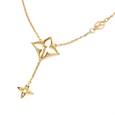 路易威登 LOUIS VUITTON LV Flowergram 項鏈 M01234 金Flowergram 經典花卉吊墜造型項鍊 原廠盒子/防塵袋