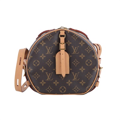 路易威登 LOUIS VUITTON Boite Chapeau Souple  經典帆布 肩背圓餅包 M52294 原花軟圓餅包 防塵袋/鎖組