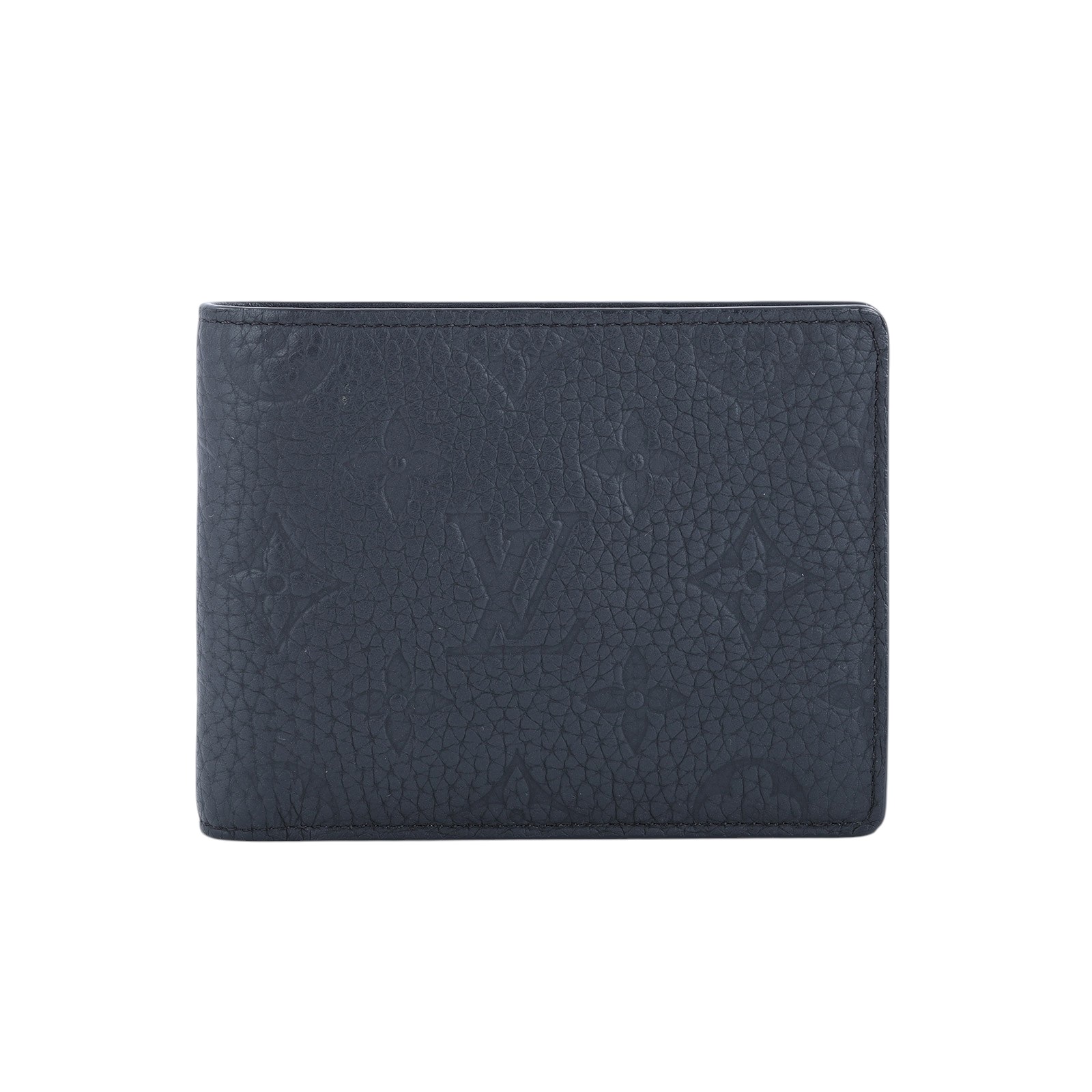 路易威登 LOUIS VUITTON Multiple 錢包 短夾 Taurillon Monogram 壓花牛皮  M82072 晶片款  防塵袋/原廠盒子