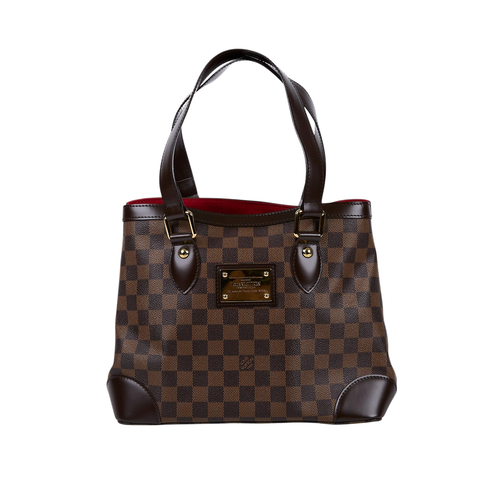 路易威登 LOUIS VUITTON Hampstead PM 肩背包 棕棋盤格  N51205 棕棋盤格Hampstead PM 肩背包 防塵袋